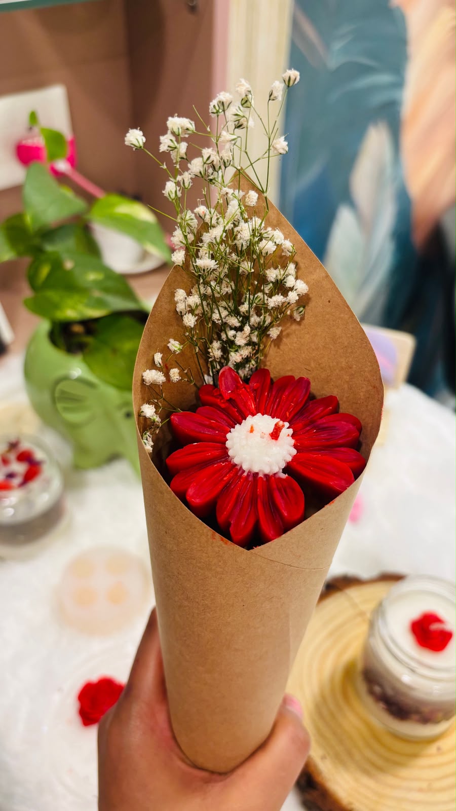 Candle Bouquet
