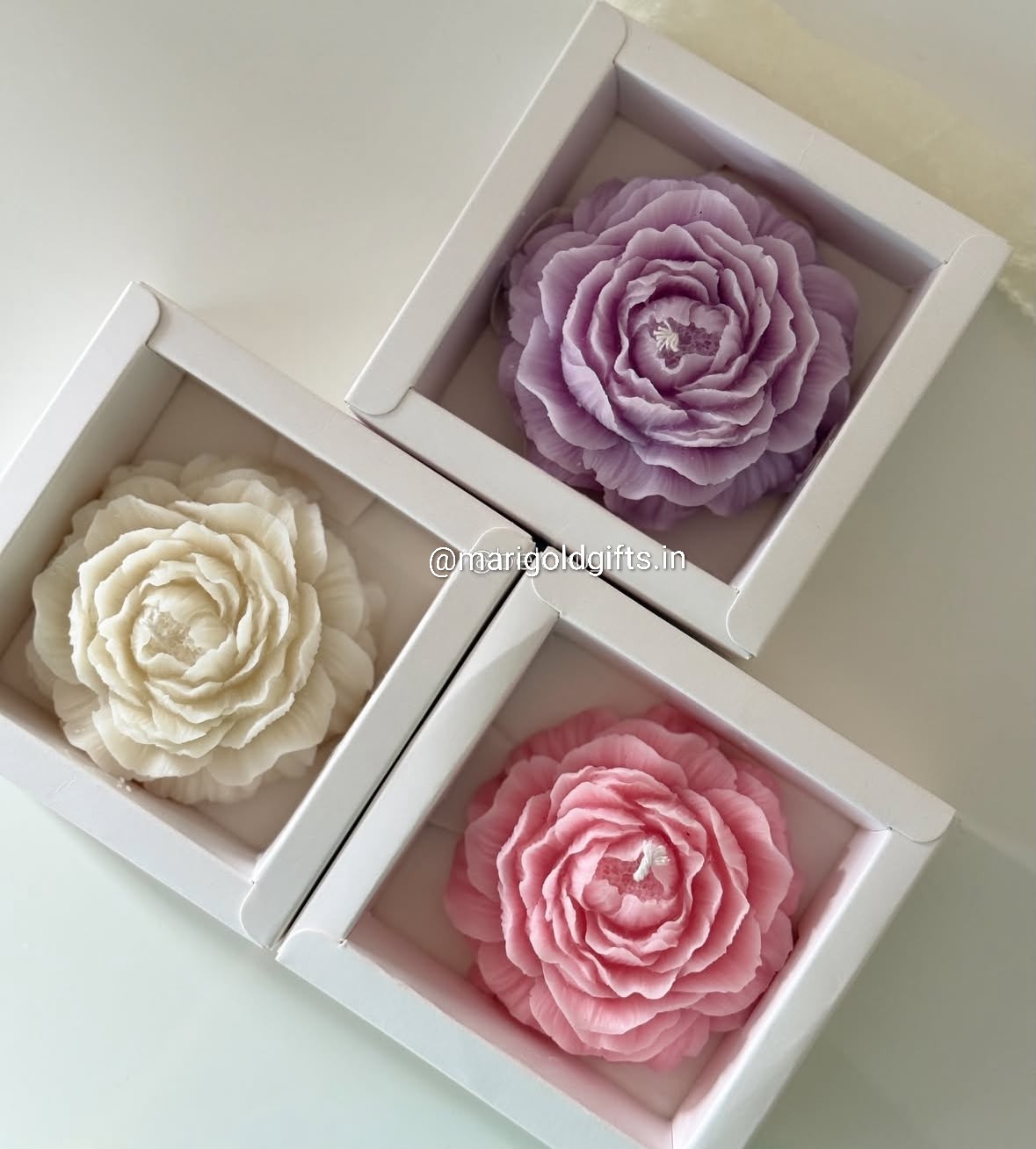 Rose Candle