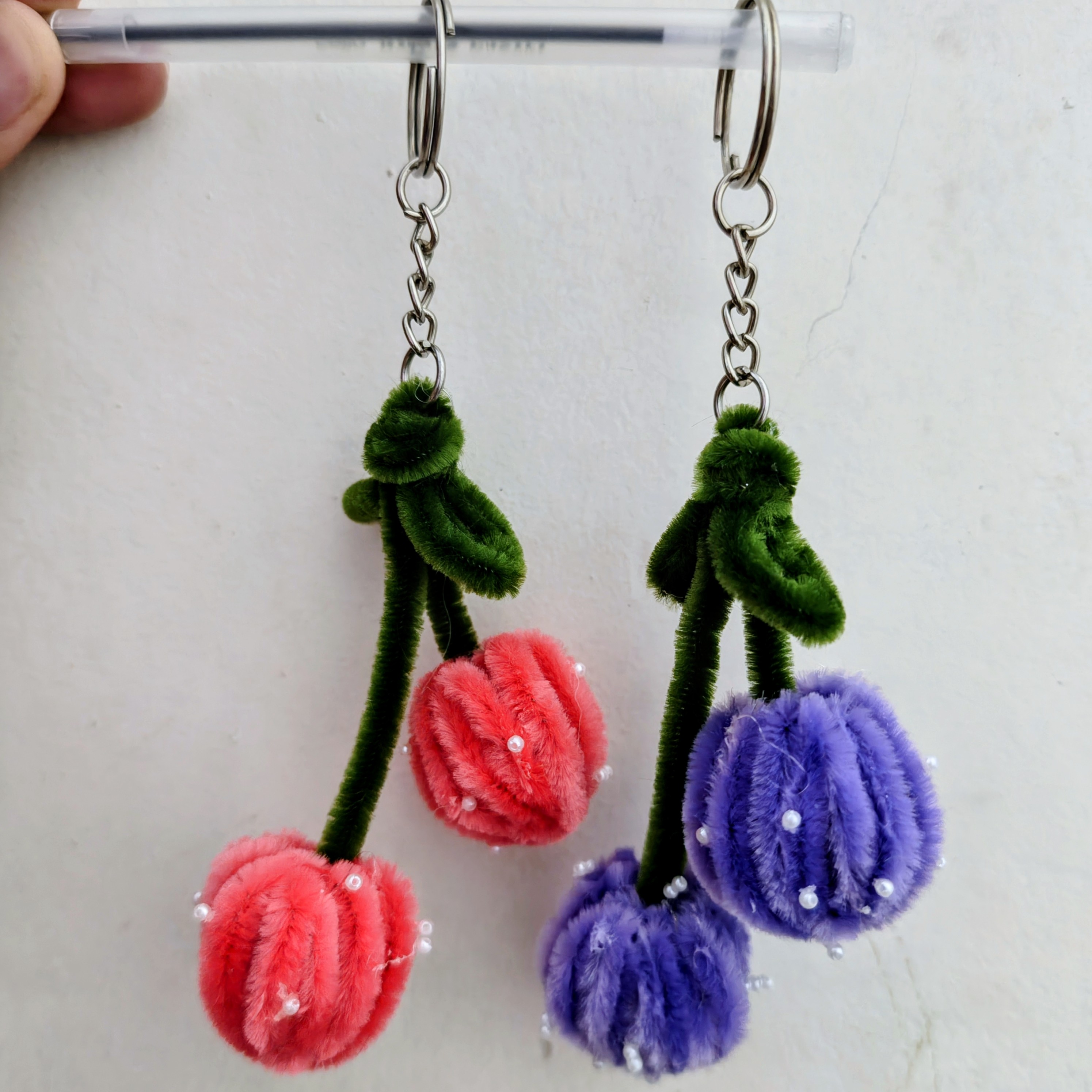 Double Berry Keychain