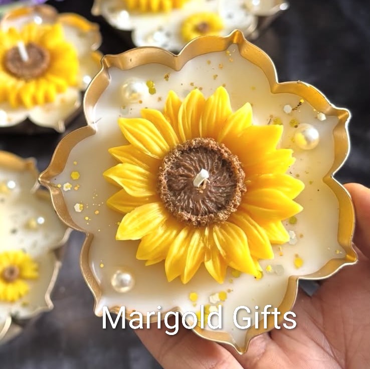 Sunflower Urli 3.5"