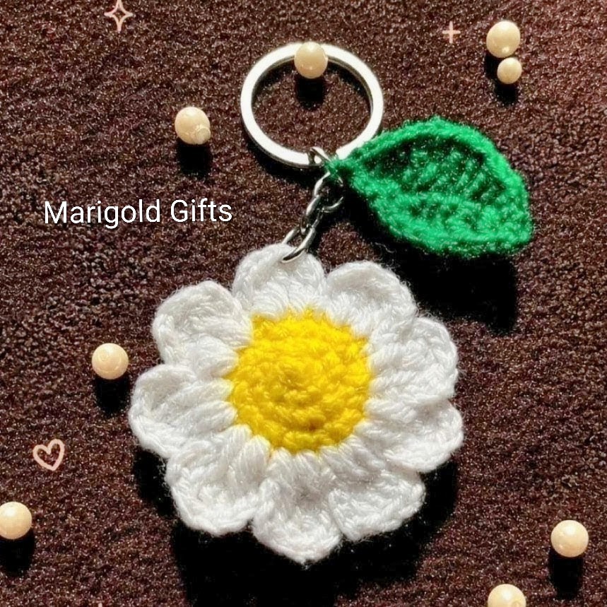 Daisy Keychain